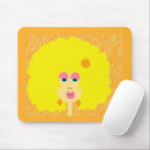 Tapis De Souris Fille super Mousepad (Avec souris)