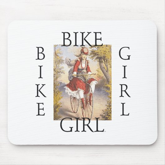 Tapis De Souris Fille SUPÉRIEURE de vélo (Devant)