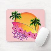 Tapis De Souris Fille surfeuse (Avec souris)