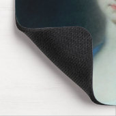 Tapis De Souris Fille tenant un singe (Coin)