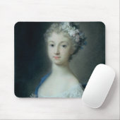 Tapis De Souris Fille tenant un singe (Avec souris)