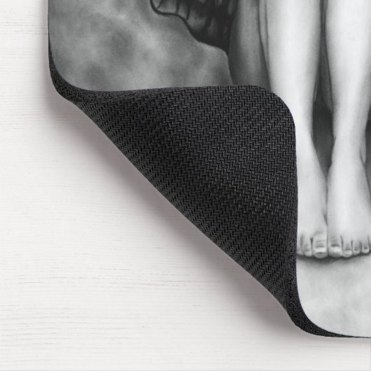 Tapis De Souris Fille triste Mousepad de papillon (Coin)