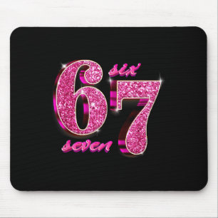 Tapis De Souris Filles drôles Nk Coquette 67 Six Sept Mème Brainro