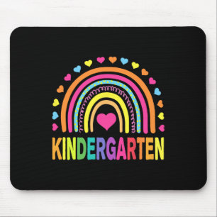 Tapis De Souris Filles Garçons de la maternelle Arc-en-ciel Équipe