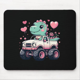 Tapis De Souris Filles mignonnes Enfants Valentines Jour Dinosaure