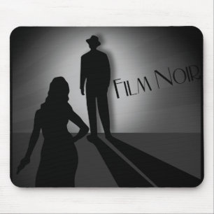Tapis De Souris film classique vintage noir