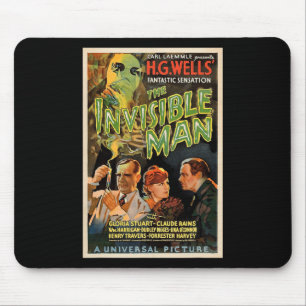 Tapis De Souris Film D'Horreur Rétro S Monstres Halloween