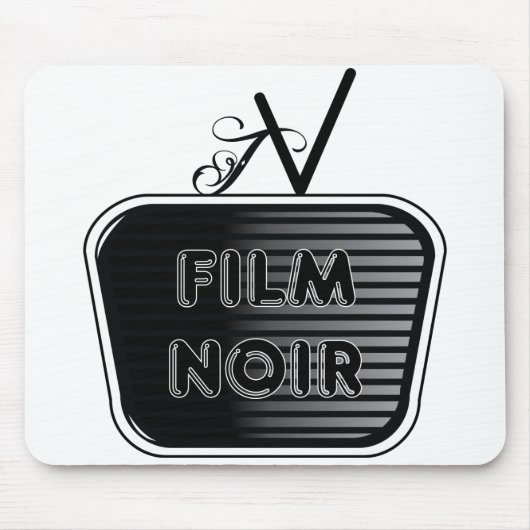 Tapis De Souris Film Noir (Devant)