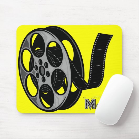 Tapis De Souris *Film Reel* Mousepad (Avec souris)