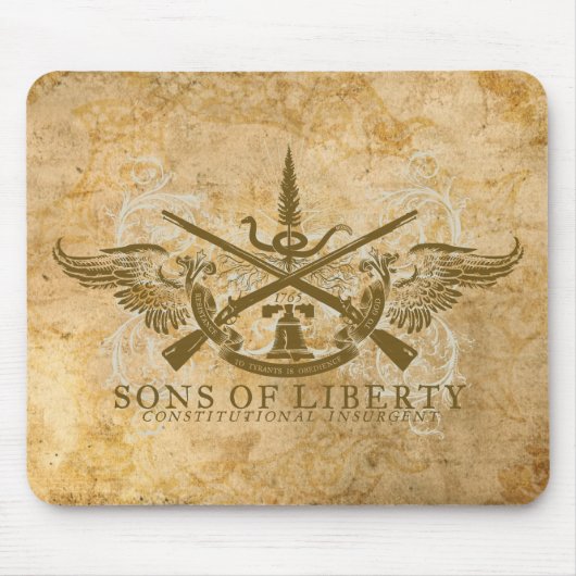 Tapis De Souris Fils de la liberté Mousepad (Devant)