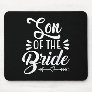 Tapis De Souris Fils de la mariée, fête de mariage, famille, spect