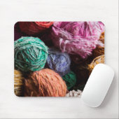 Tapis De Souris Fils de laine chilienne teints de teintures nature (Avec souris)