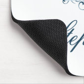 Tapis De Souris Fils de vacances Présente Mousepad, Bleu (Coin)