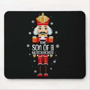 Tapis De Souris Fils d'un casse-noisette drôle de Noël famille app