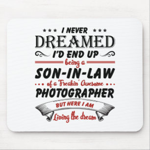 Tapis De Souris Fils En Droit D'Un Magnifique Photographe