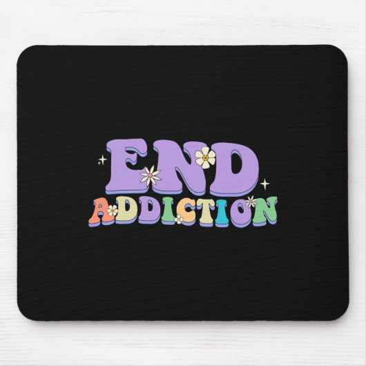 Tapis De Souris Fin Addiction Super Happy Style Overdose (Devant)