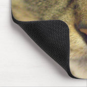 Tapis De Souris Fin de visage de chat tigré (Coin)
