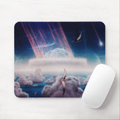 Tapis De Souris Fin Dinosaure de la NASA (Avec souris)