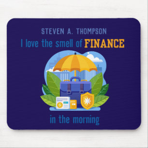 Tapis De Souris Finance drôle personnalisée 