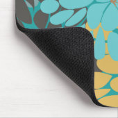 Tapis De Souris Fine mignon Cool Girl Retro Floral Mode (Coin)