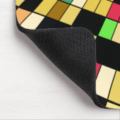 Tapis De Souris Fine mignon Cool Girl Retro Floral Mode (Coin)