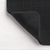 Tapis De Souris Finition Micro Tech Carbone Noir Stealth Élégante (Coin)