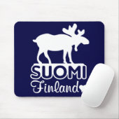 Tapis De Souris Finlande Moose mousepad (Avec souris)