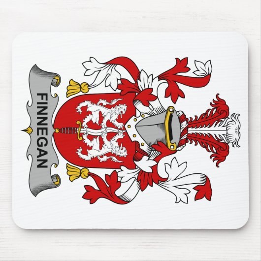 Tapis De Souris Finnegan Family Crest (Devant)