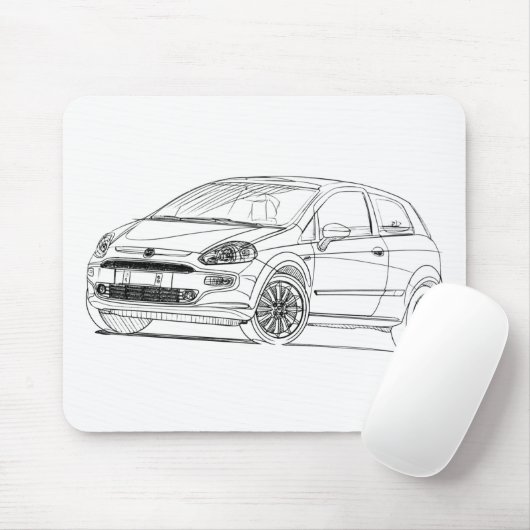 Tapis De Souris FiPuntoEvo 2010 (Avec souris)