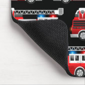 Tapis De Souris Fire camion (Coin)