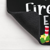Tapis De Souris Fireball Elf Group Christmas Funny Pajama Party (Coin)