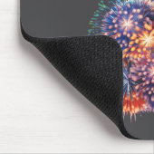 Tapis De Souris Fireworks New Year's Eve Party  (Coin)