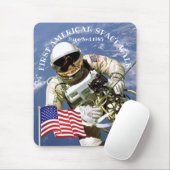 Tapis De Souris First American Astronaut Space Walk (Avec souris)
