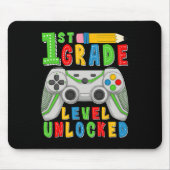 Tapis De Souris First Grade Level Unlocked Ck To School Gamer Boys (Devant)