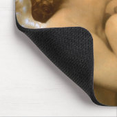 Tapis De Souris First Kiss (détail d'ange) par Bouguereau (Coin)