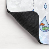 Tapis De Souris Fische im Regentropfen (Coin)