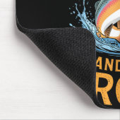 Tapis De Souris Fish Around And Find Trout Funny Fishing Fishermen (Coin)