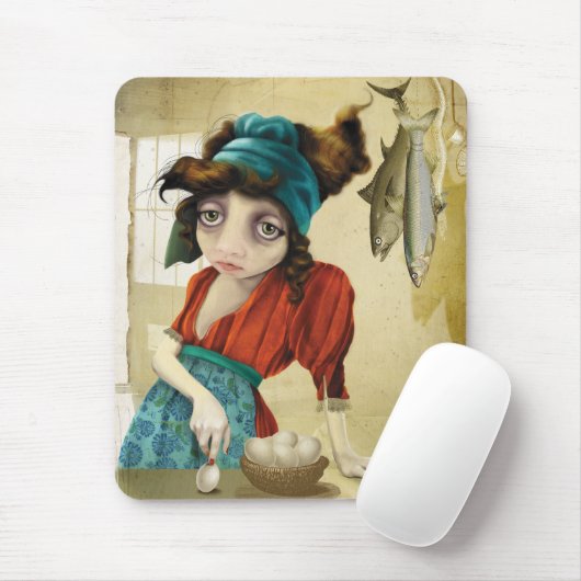 Tapis De Souris Fish&egg (Avec souris)