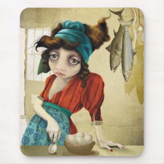 Tapis De Souris Fish&egg (Devant)