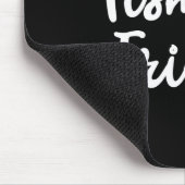 Tapis De Souris Fish Fry Friday Funny Fishing Fish Lover  (Coin)