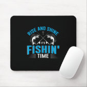 Tapis De Souris Fisher Art Augmenter Et Briller Temps De Pêche (Avec souris)