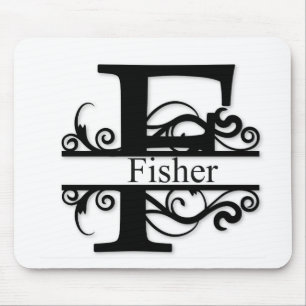 Tapis De Souris Fisher Monogram