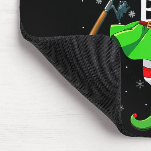 Tapis De Souris Fishing Elf Christmas Girls Women Elf Squad Xmas F (Coin)