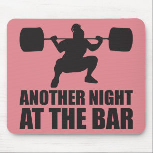 Tapis De Souris Fitness Girl Workout Gym