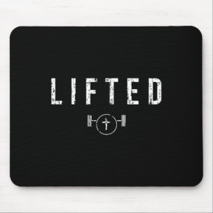 Tapis De Souris Fitness Lifted Fitness Workout Jesus Christian Bel