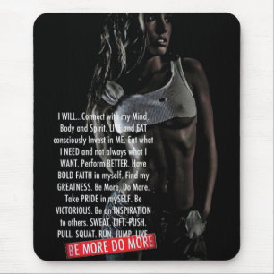 Tapis De Souris Fitness Motivationnelle