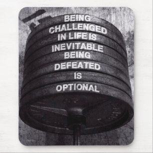 Tapis De Souris Fitness Motivationnelle