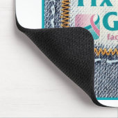 TAPIS DE SOURIS FIXEZ NOS GÈNES (Coin)