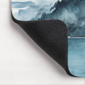 Tapis De Souris Fjords d'hiver (Coin)