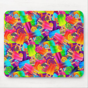 Tapis De Souris Flacons à cochonnets CKC, MOUSEPAD violet